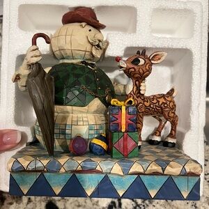 Rudolph Red Nose Reindeer Decor Jim Shore